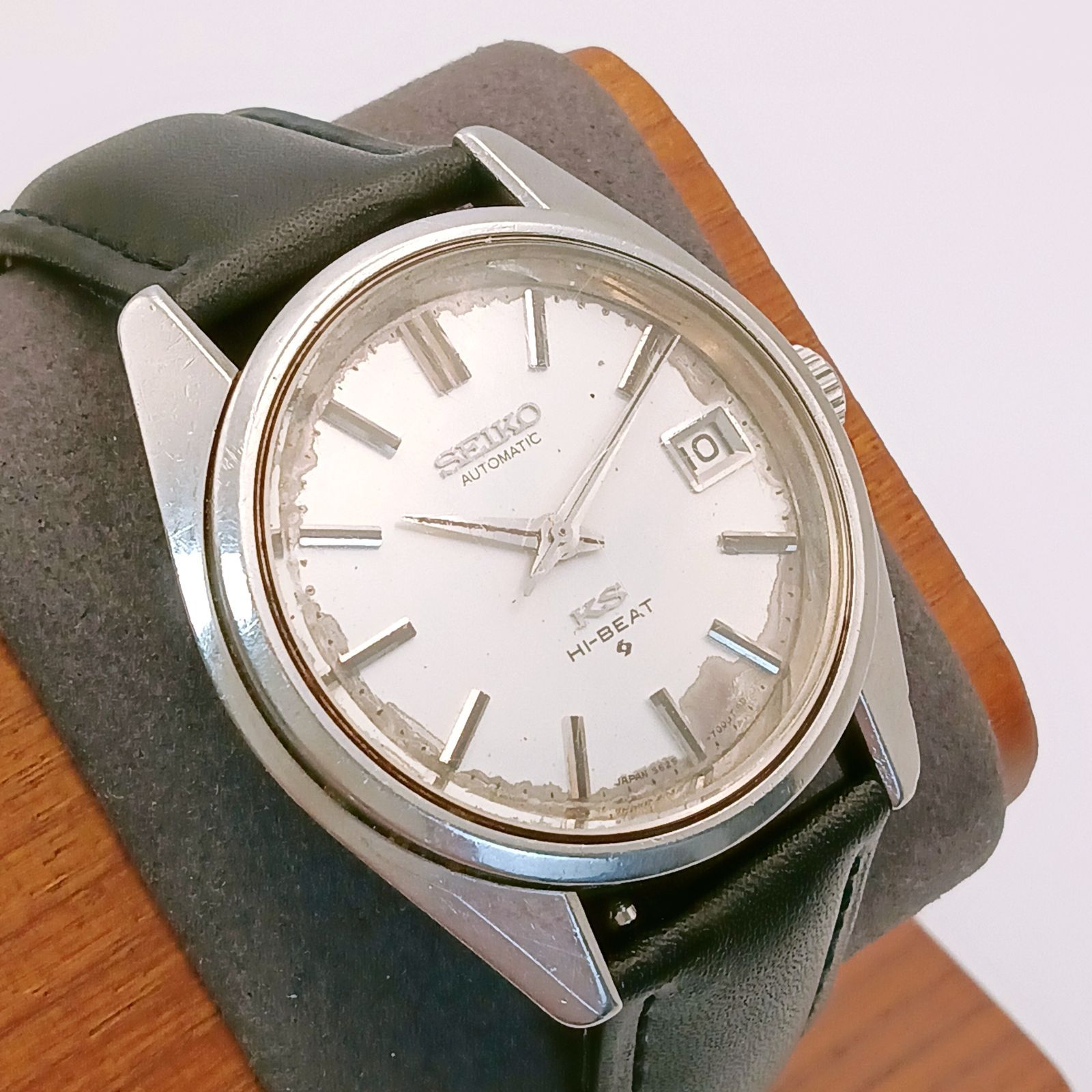 稼働 良品】0612-1 SEIKO 56KS HI-BEAT セイコー キングセイコー