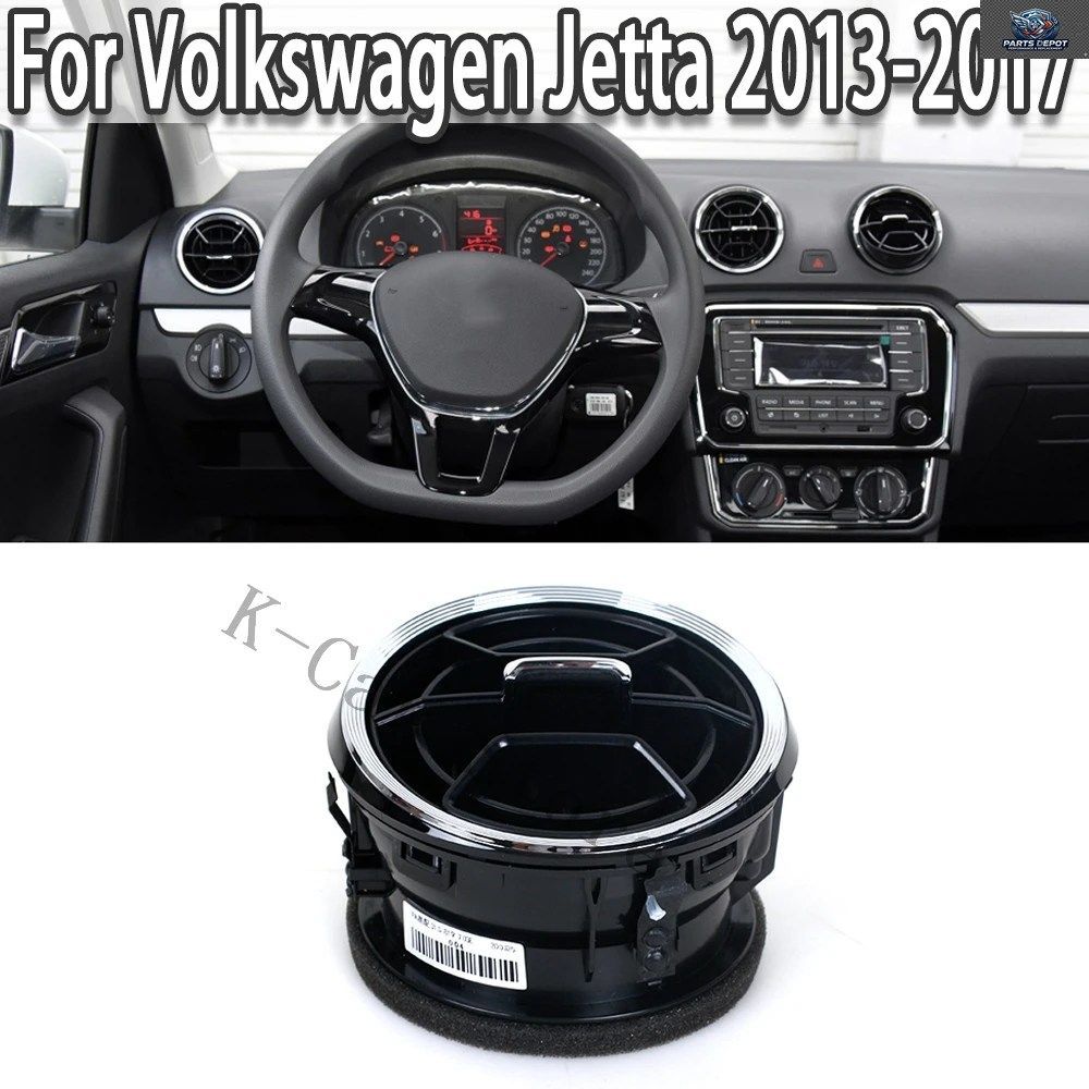 車用エアコン吹き出し口ベントコンディショニングデフレクターベント フォルクスワーゲン VW ジェッタ 2013 - 17