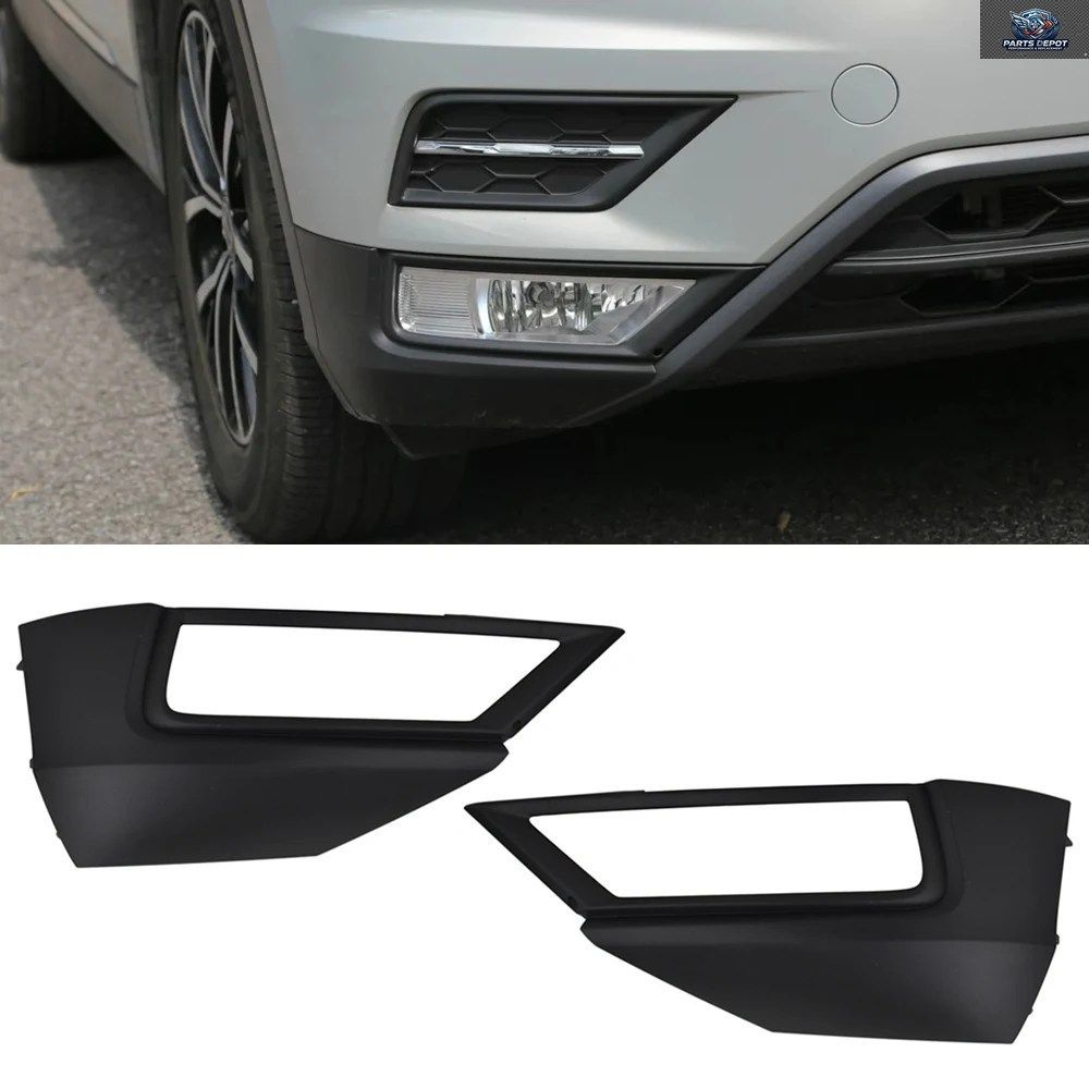 フォルクスワーゲン VW ティグアン L 2017 2018 2019 用 フロントバンパー フォグライト フレーム カバー フロントバー グリル デコレーシ