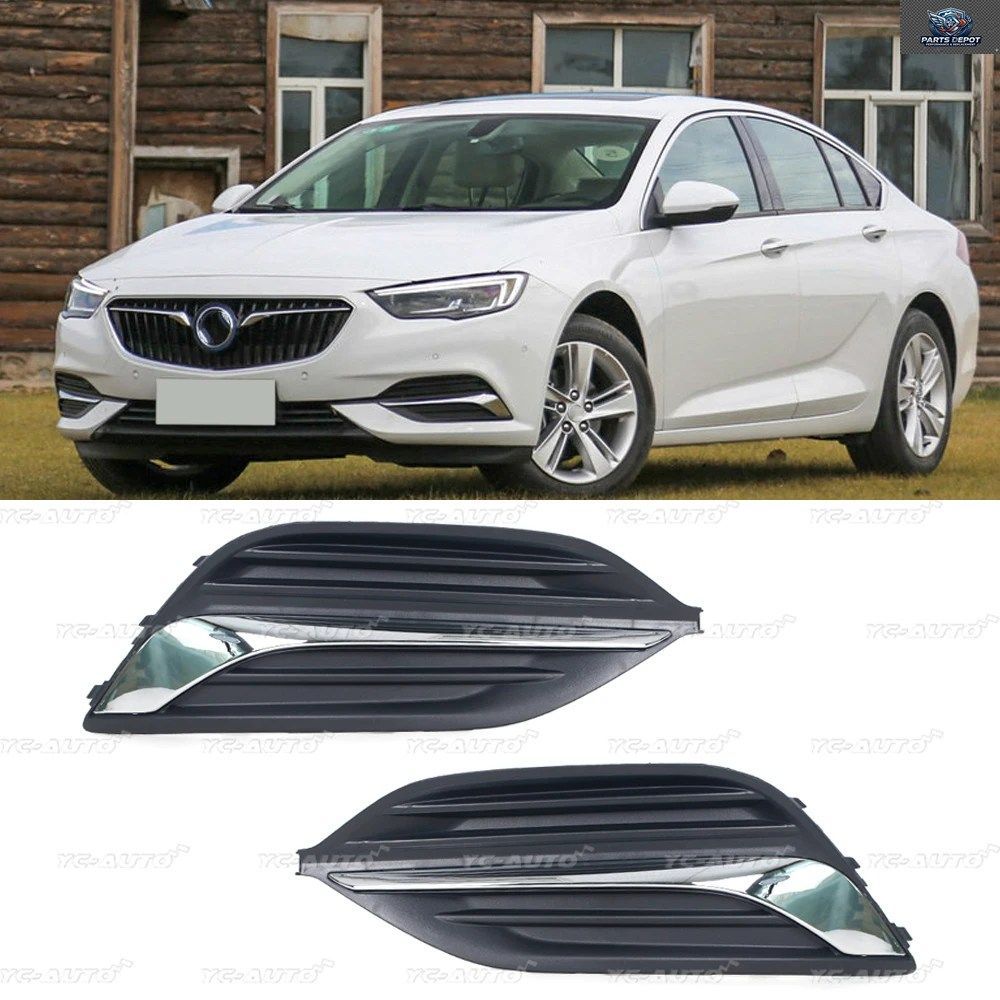 車のフロントバンパーフォグライトカバー、フォグランプシェル、ランプ装飾カバー、ビュイック リーガル 2017 2018 2019 7,485円