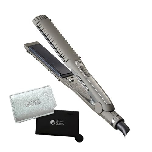 【公式ストア限定オリジナルミラー付き】HOLISTIC cures マグネットヘアプロ ストレートアイロンS HCS-G06G MAGNET Hair Pro キュアクリスタル加工 テラヘルツ ヘアケア 自動電源OFF 海外兼用 ギフト プレ b31f384c