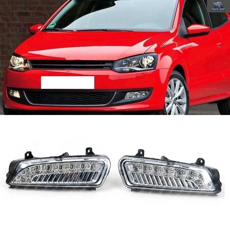 フォルクスワーゲン VW ポロ MK8 6R 2011 2012 2013 LED フロントバンパーライト DRL フォグライト 車 6RD 941 699 6RD 941 700