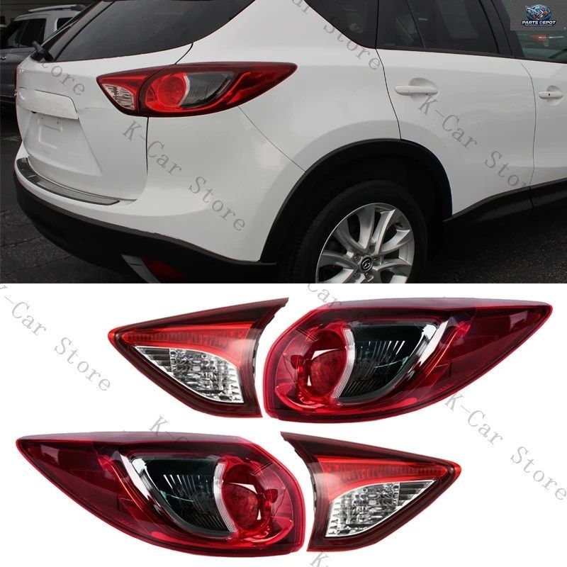 マツダ CX5 CX-5 2013 - 16 ブレーキ ストップ ターンシグナルランプ リアバンパー テールライト カーアクセサリー 電球なし