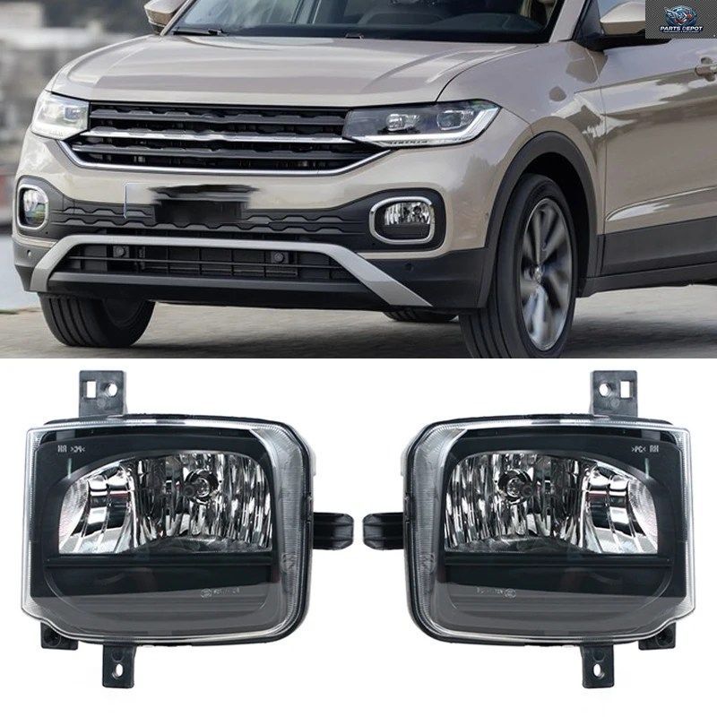 VW フォルクスワーゲン T-CROSS TACQUA 2020-2023 フロントバンパーランプ フォグランプ シグナルランプ 車用