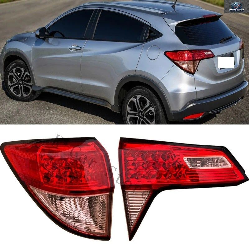 ホンダ ヴェゼル HR-V HRV 2015 - 18 用リアテールライト、ターンシグナル、ブレーキストップテールライトアセンブリ