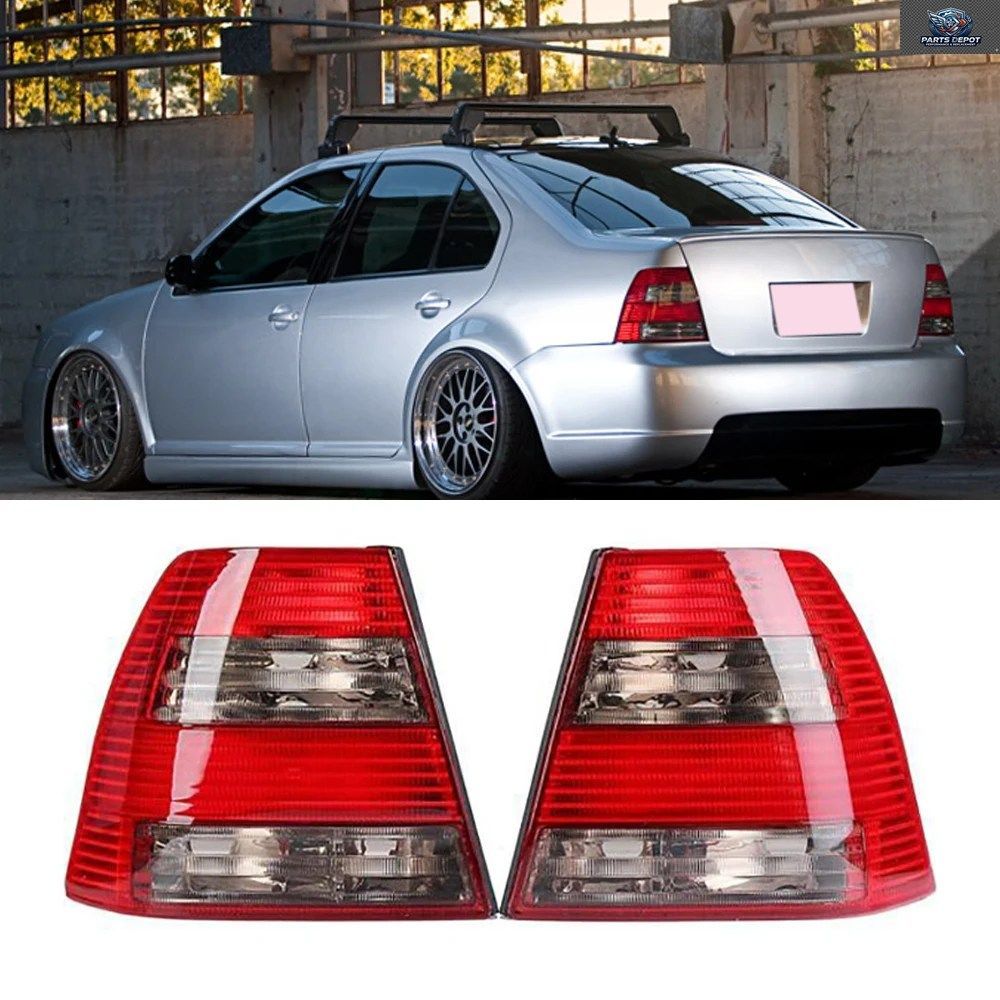 車のリアテールライト テールランプハウジング（電球なし）フォルクスワーゲン VW ジェッタ MK4 GLI セダン US 2002-2007 カースタイリング