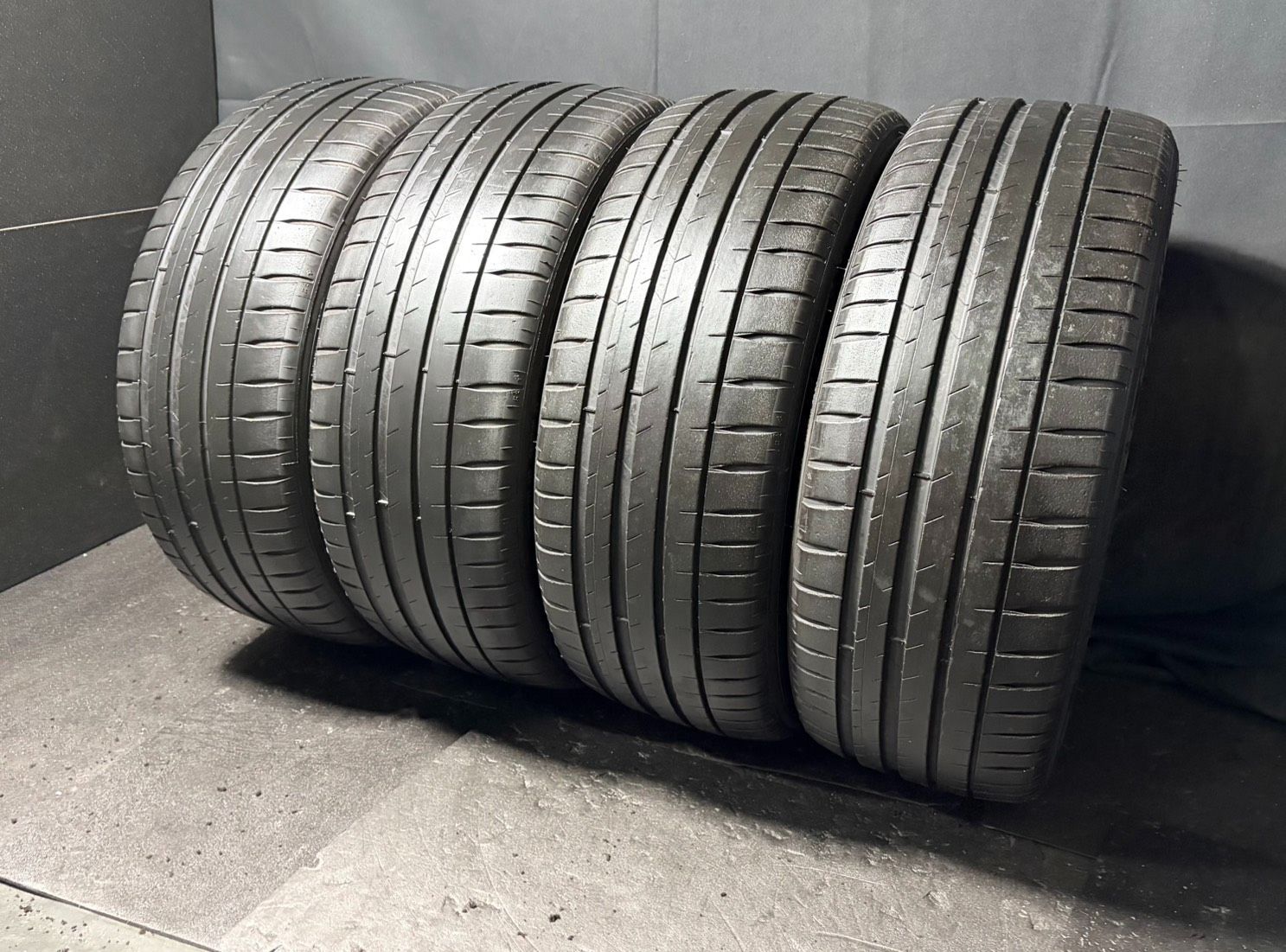 2024年製 約6.5～7.6分山 ミシュラン　MICHELIN パイロットスポーツ　PILOT SPORT 4 205/50R17 4本 h_2426