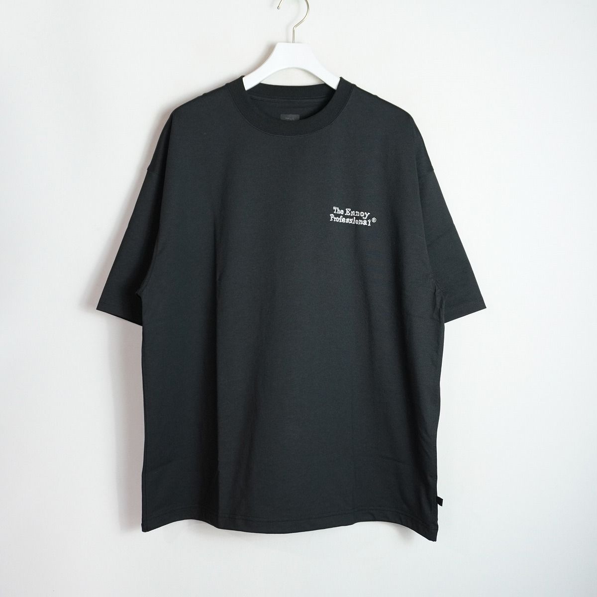 正規 美品 DAIWA PIER39 ダイワピア ENNOY エンノイ 別注 TECH DRAWSTRING TEE テック ドローストリング Tシャツ BE-37023(E) 黒 3038Q♪