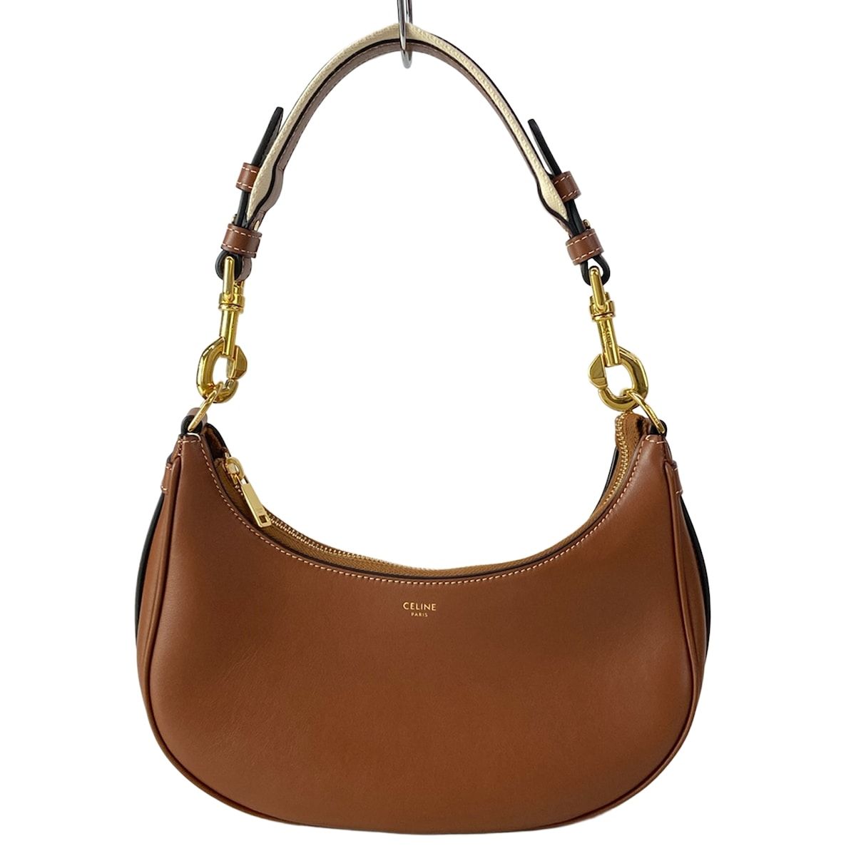CELINE(セリーヌ) ショルダーバッグ美品 アヴァ バッグ 198643DGQ.04LU タン(ブラウン)