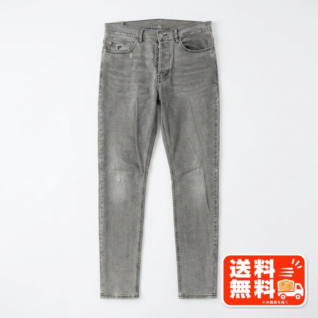 Ksubi スビ ダメージデニムパンツ グレー 33サイズ Rick Owens風
