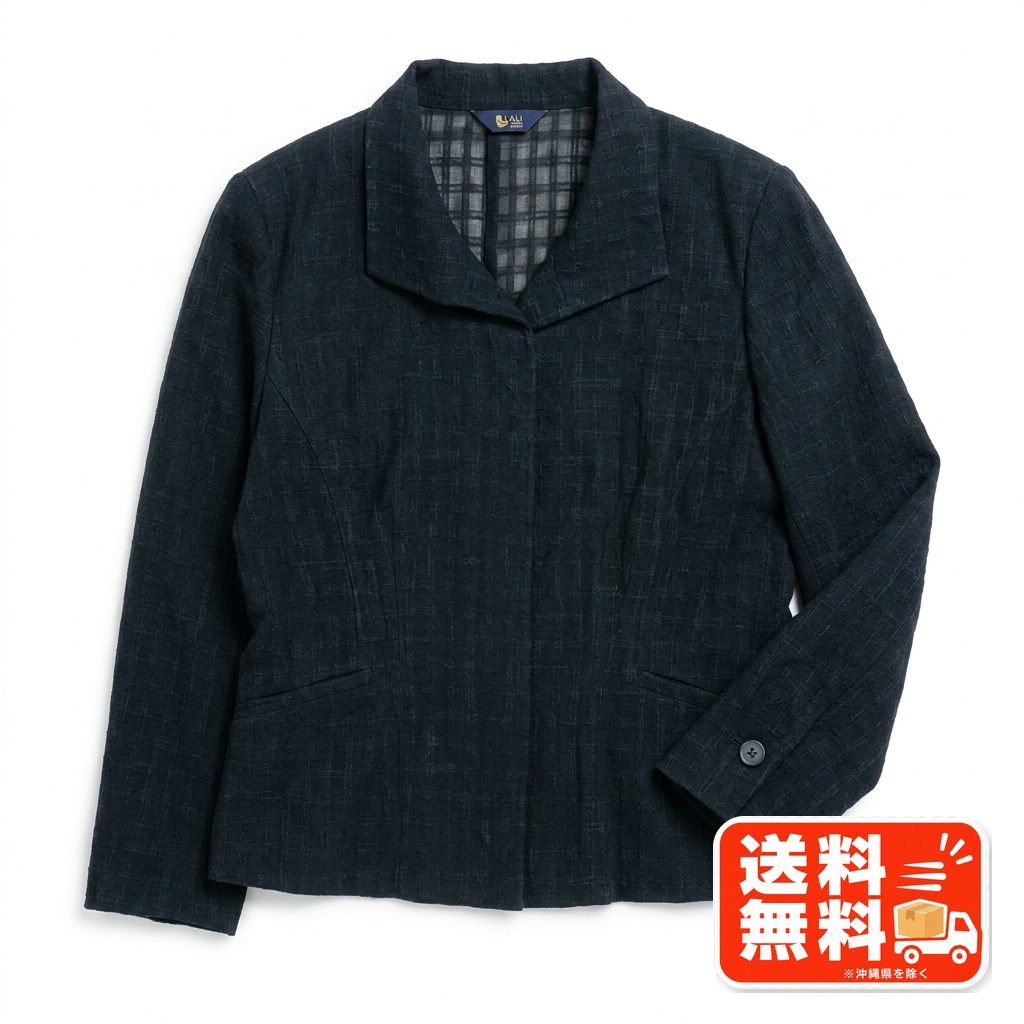 LALI SOPH ラリソフ ジャケット チェック柄 ブラック Yohji Yamamoto風