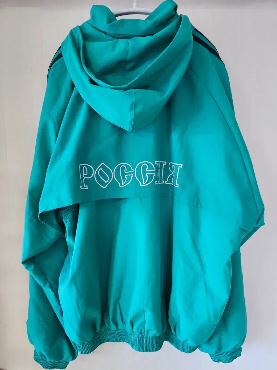 M 105 Gosha Rubchinskiy × adidas ウーブン ジャケット グリーン フードジップアップ