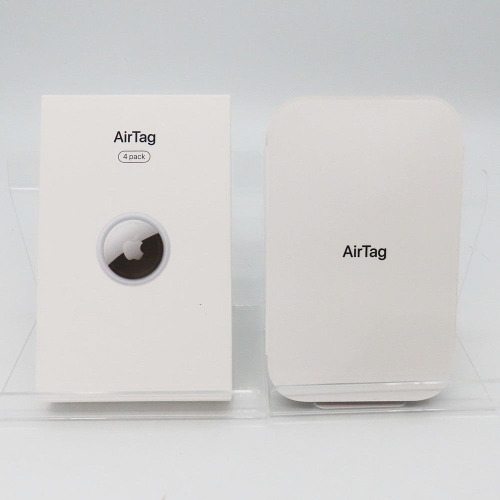 開封済み 4個 Airtag 未使用 在庫限り終了】AirTag （4パック） - アスクル
