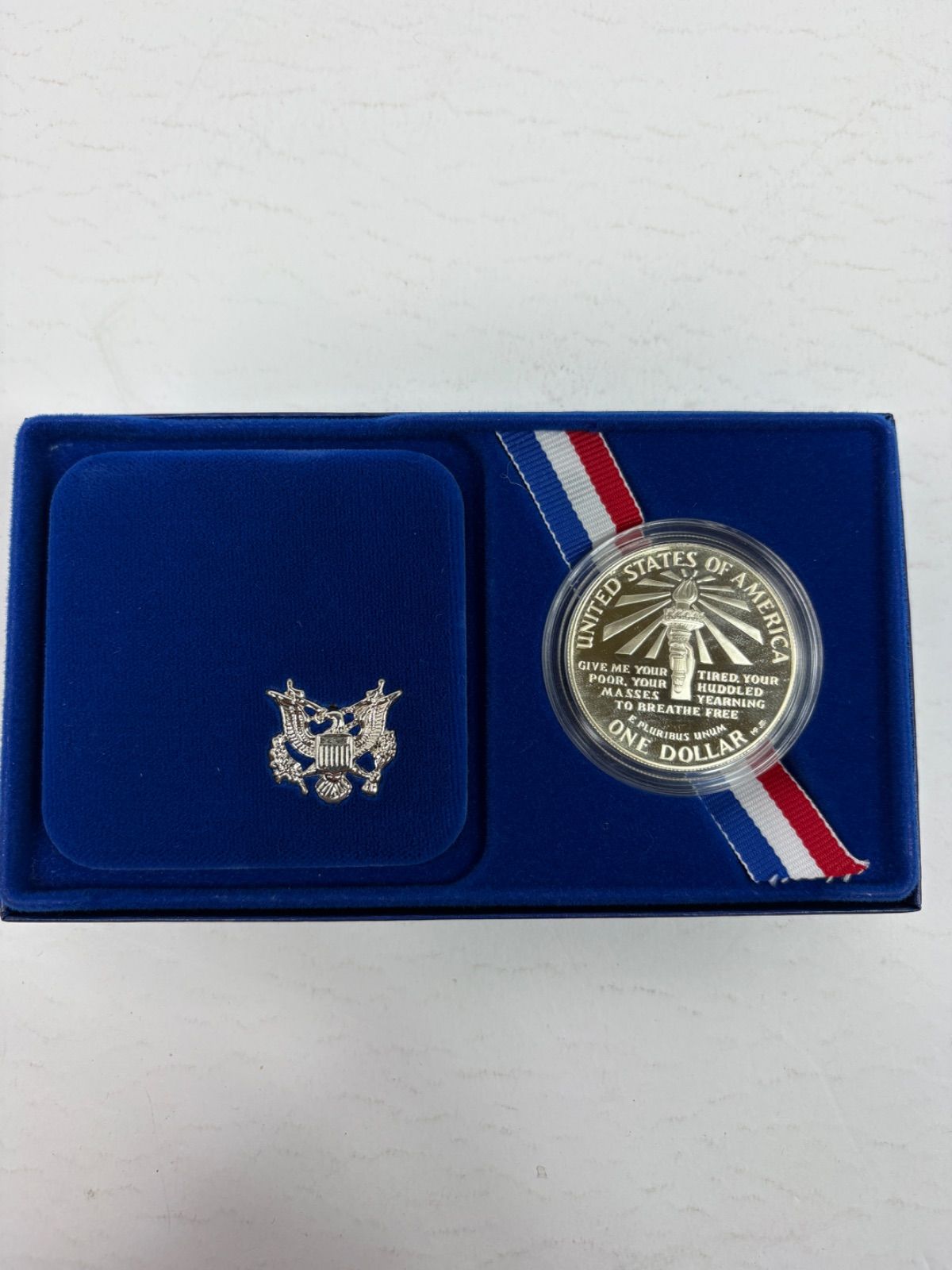 1986 自由の女神記念銀貨 1ドル プルーフ銀貨 Liberty Silver Dollar