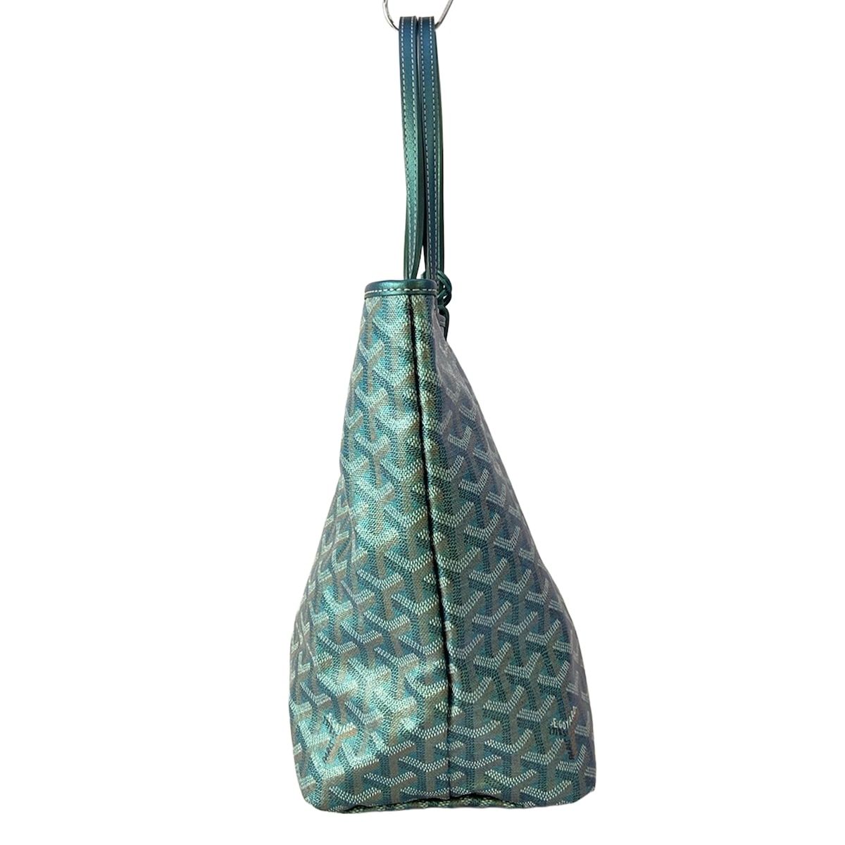 GOYARD(ゴヤール) トートバッグ美品 サンルイPM パールグリーン 2024年 