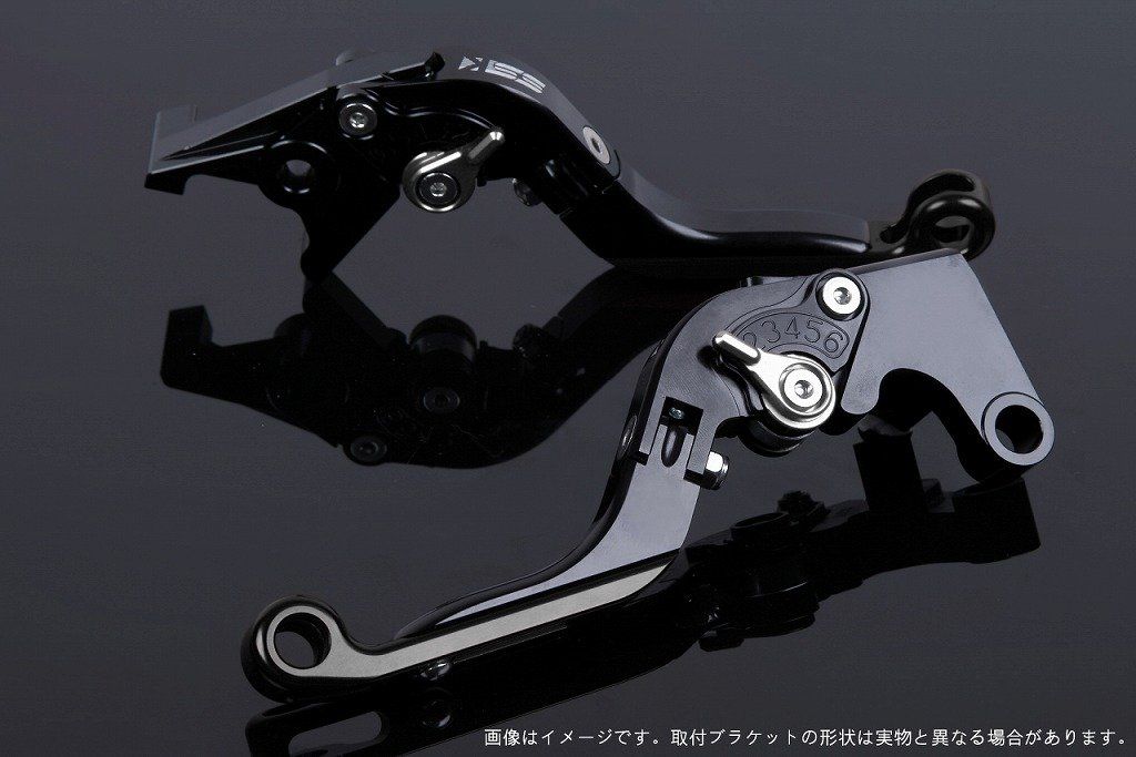 新品 SSK スピードラ アジャストレバーセット 可倒延長式 レバー本体カラー:ブラック アジャスターカラー:シルバー エクステンションカラー:ブラック YAMAHA XMAX
