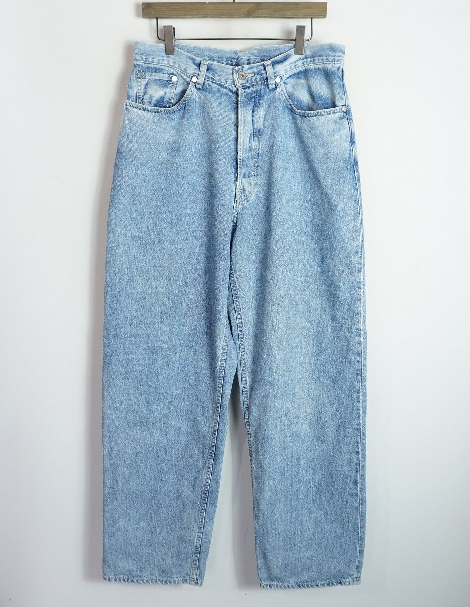 美品 marka マーカ COCOON FIT JEANS 10oz ORGANIC COTTON DENIM M22A-03PT12C デニム パンツ ジーンズ サイズ2 インディゴ 青3301Q♪