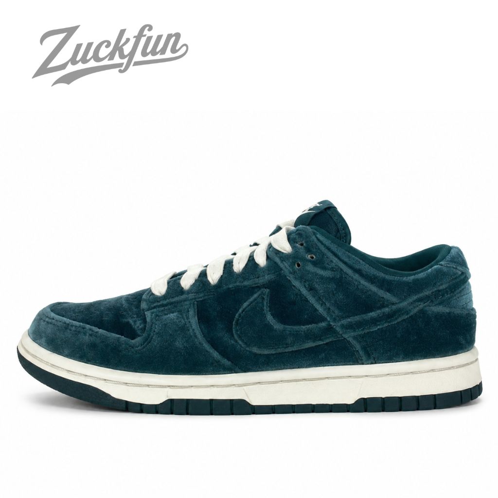 美品 NIKE DUNK LOW ナイキ ダンク ロー カット グリーン ホワイト 白 