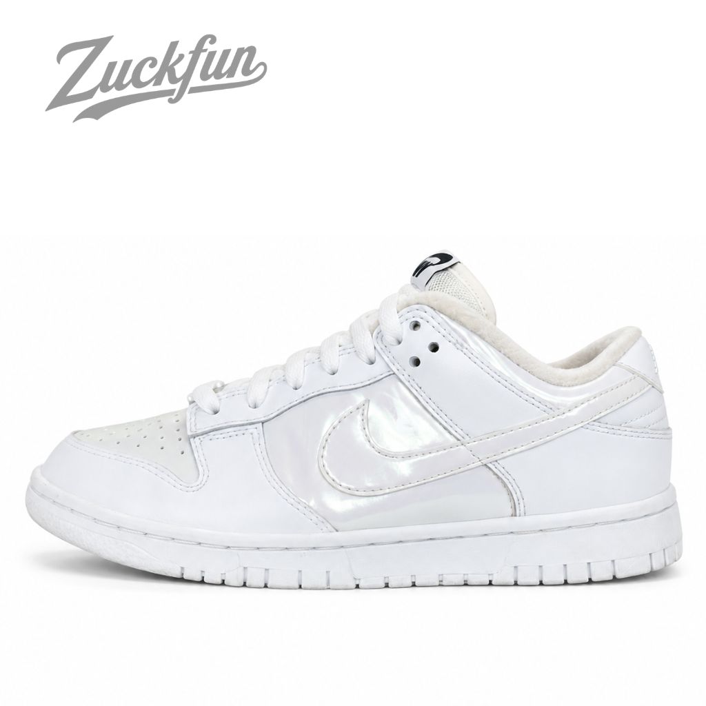 NIKE DUNK LOW SE ダンク ロー カット ジャスト ドゥ イット ホワイト 白 レディース ナイキ スニーカー 25.5 cm U11145