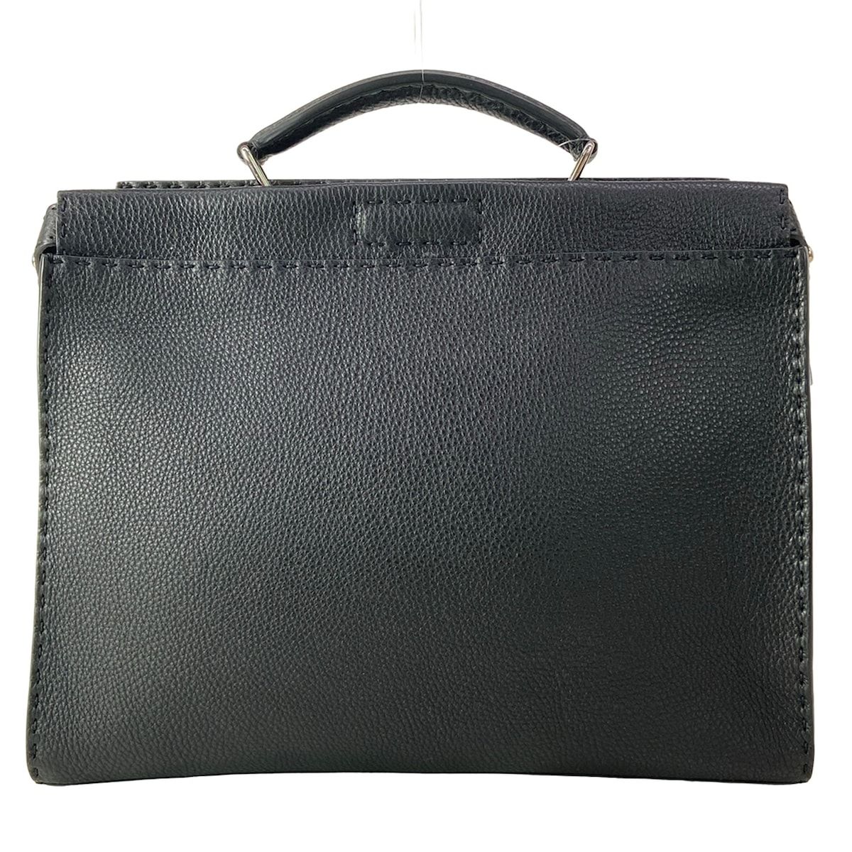 FENDI(フェンディ) ビジネスバッグ ピーカブーアイコニックフィット,セレリア 7VA406 黒 モンスターアイ レザー