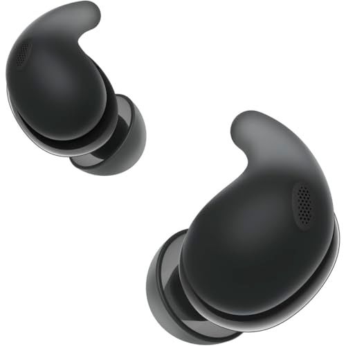 ソニー(SONY) ワイヤレス ノイズキャンセリング イヤホン LinkBuds Fit/WF-LS910N 自然なフィット感 軽量 小型 ノイキャン 外音取込み アクセサリでカスタマイズ可能 WF-LS910N BZ ブラックJu f4289670