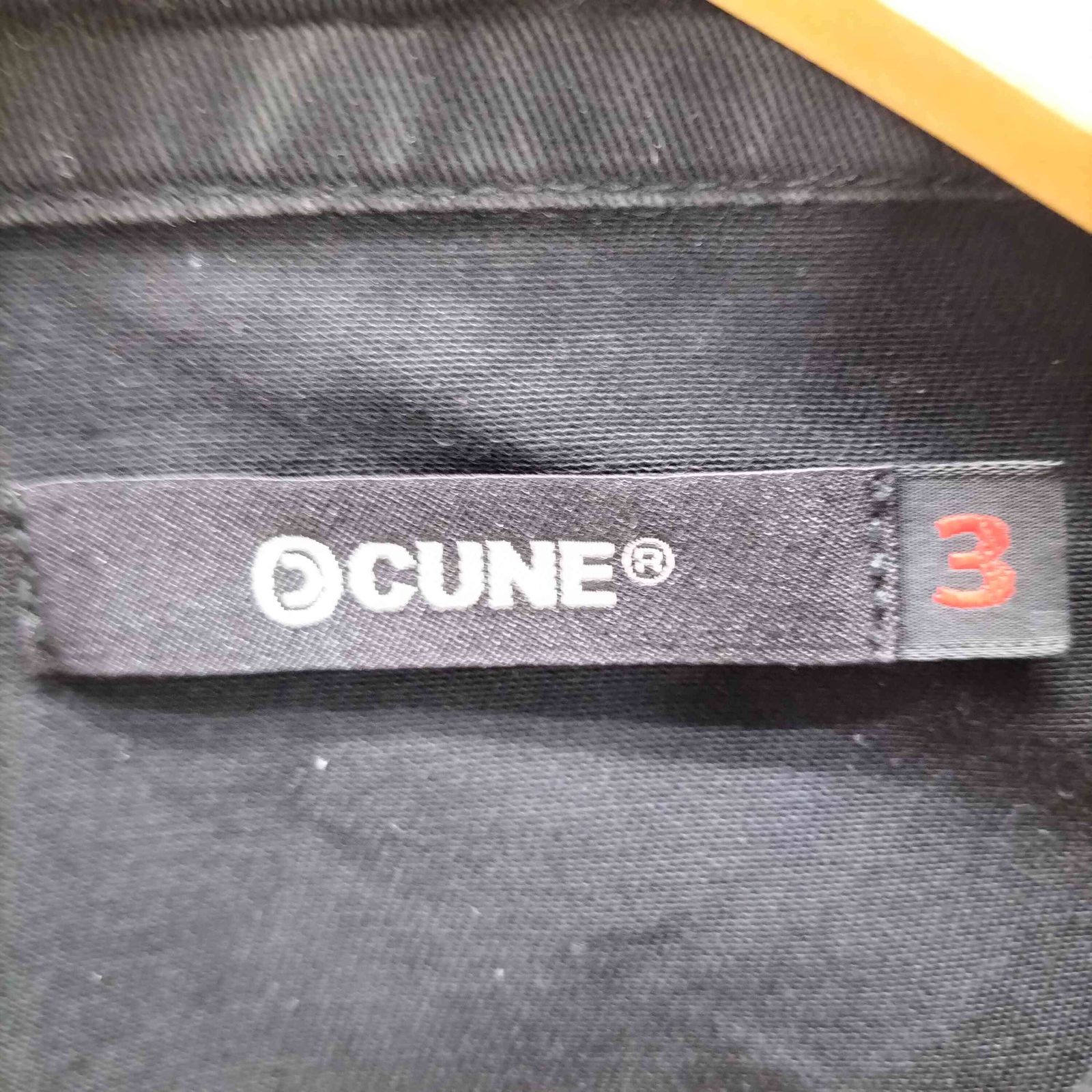 キューン CUNE 14AW バック ホロ ウサギ プリント スウィングトップ 
