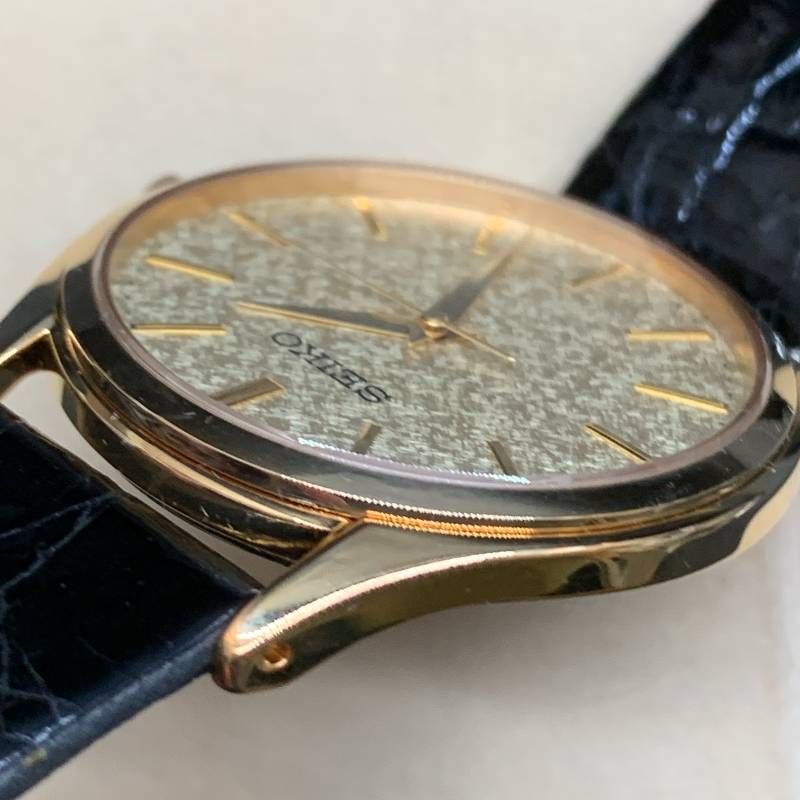 Z467可動 Seiko 8J41?0AJ0 Dolce ゴールド文字盤 クォーツ 腕時計
