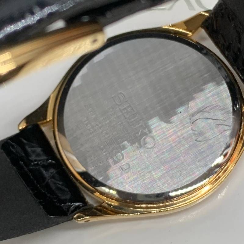 Z467可動 Seiko 8J41?0AJ0 Dolce ゴールド文字盤 クォーツ 腕時計