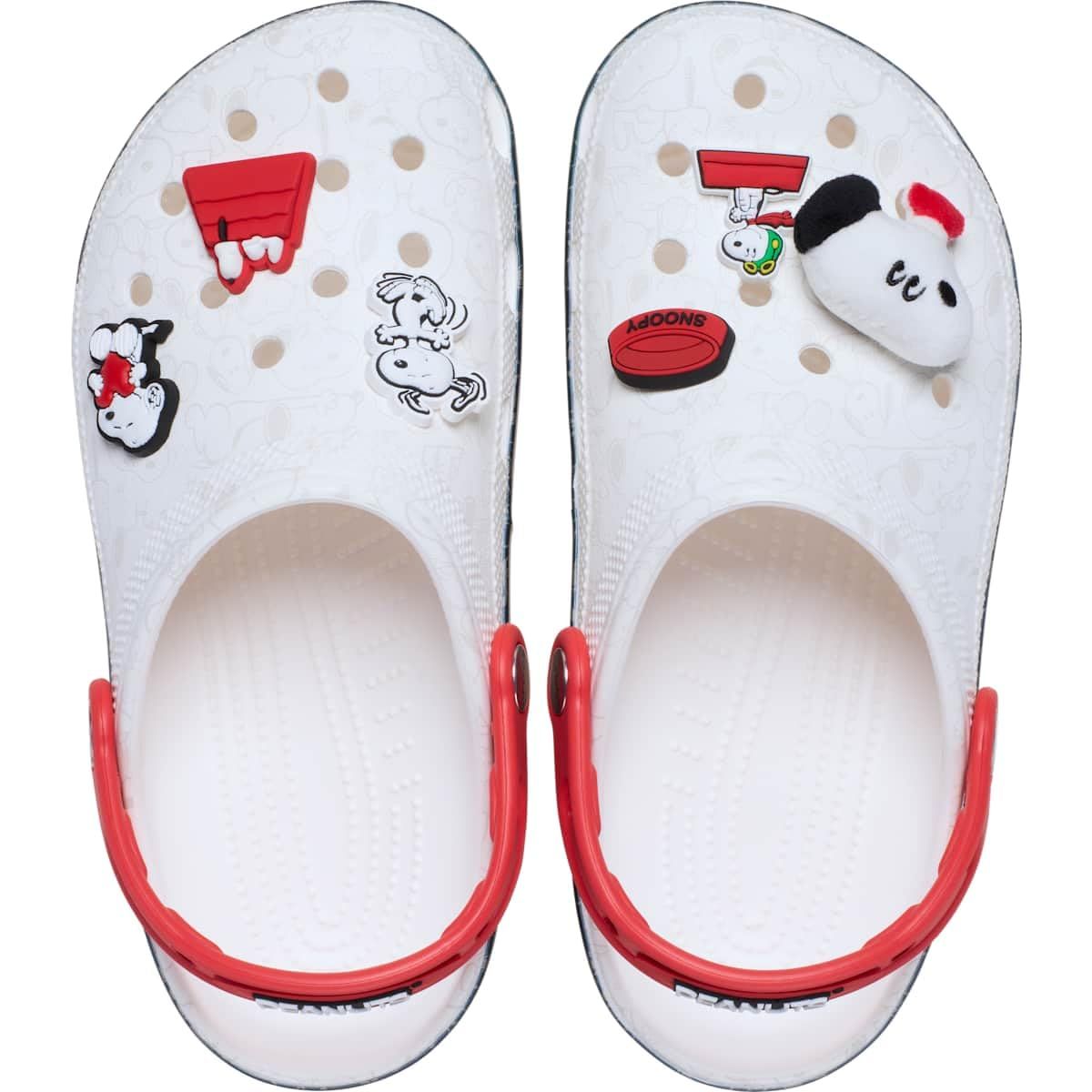 クロックス（crocs） スポーツサンダル ピーナッツ クラシック クロッグ ホワイト 211124-90H シャワーサンダル アウトドア レジャー （ホワイト/２３．０/Men's、Lady's） [23.0 cm]