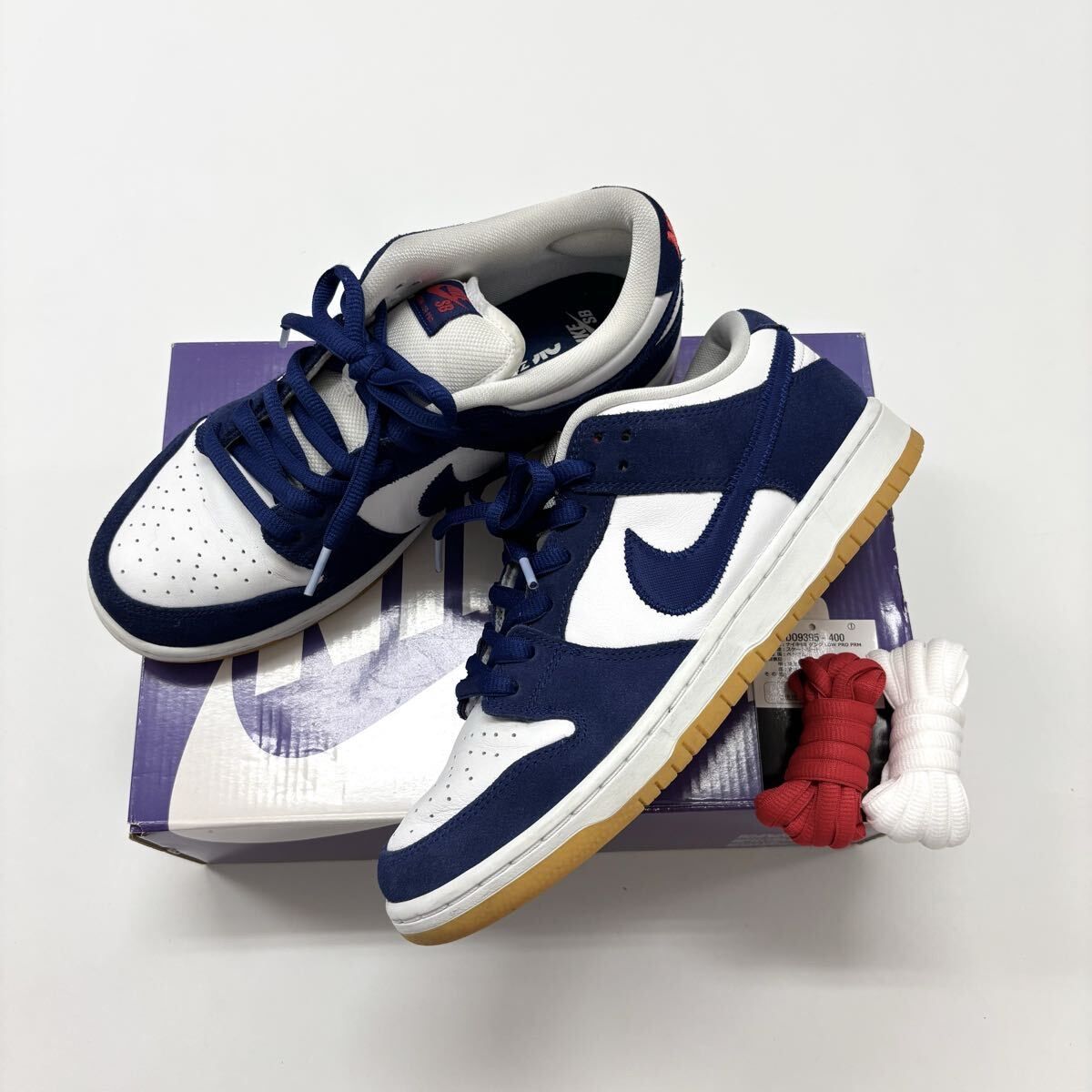 22ss 2022 良品 NIKE SB DUNK LOW PRO PRM LOS ANGELES DODGERS ナイキ ダンク ロー プロ ドジャース DO9395-400 サイズ 27.5cm 806-0120