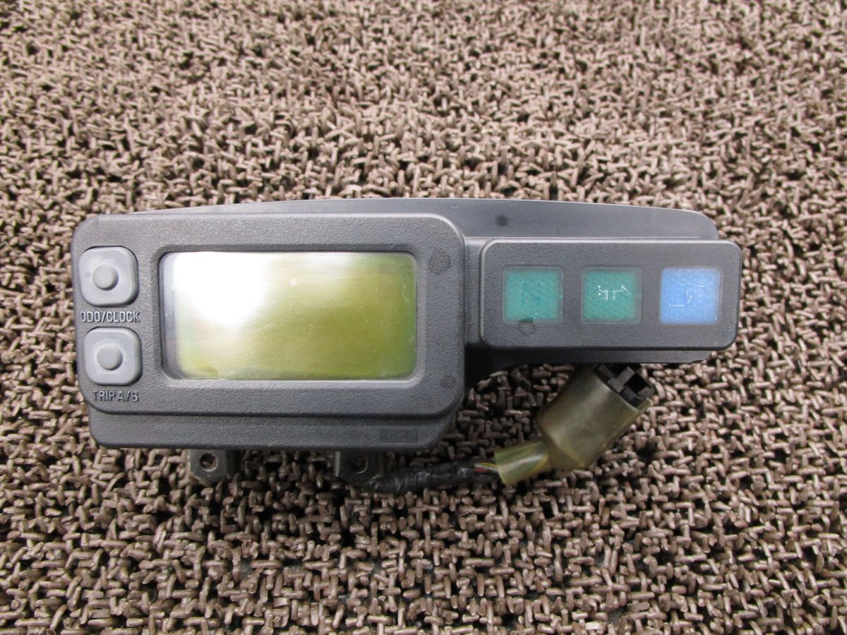 Dトラッカー デジタルメーター スピード タコ ●B7874！インジケーターランプ LX250E カワサキ 【 LX250DE 】 D-TRACKER キャブ車 動画有