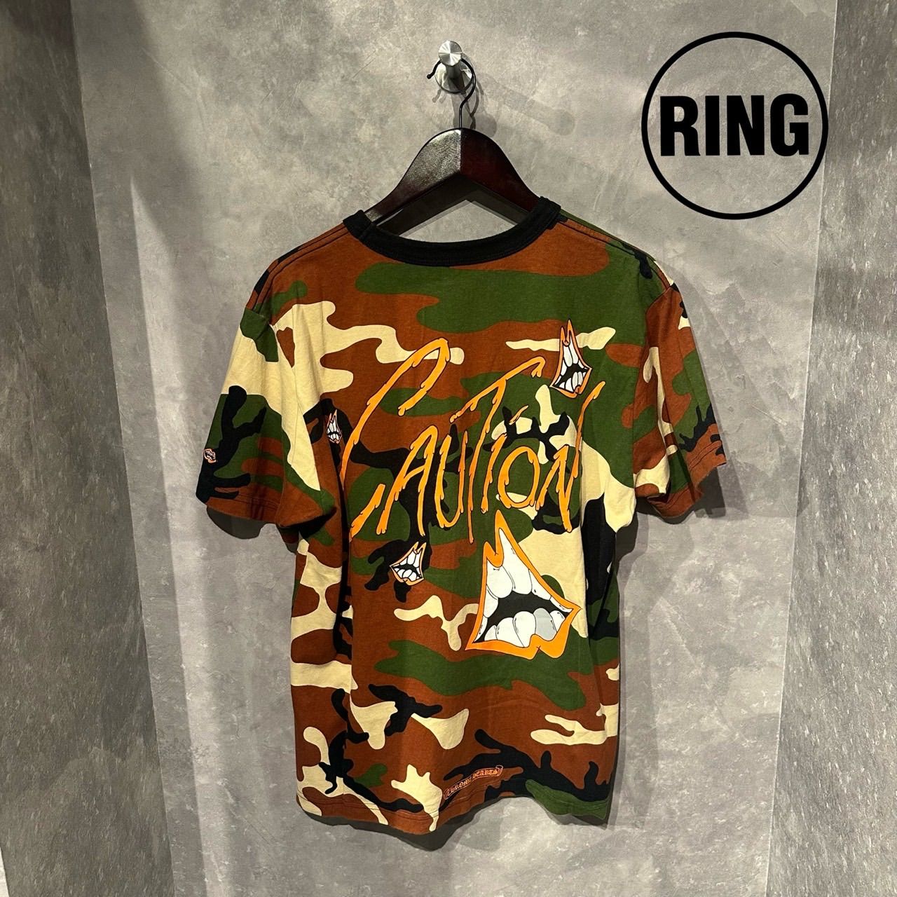 Chrome Hearts MattyBoy CAUTION S/S Tee