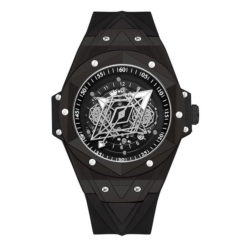 【新品】 RORIOS 腕時計 メンズ ウォッチ クオーツ 多機能 軽量 防水 夜光 曜日表示 仕事 おしゃれ 人気 シンプル ビジネス 男女兼用 おしゃれ 父の日 クリスマス プレゼント ブラック