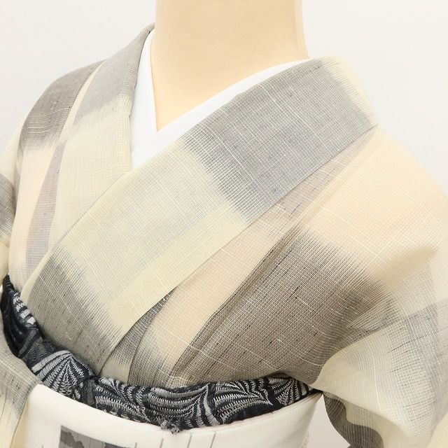 百華❀Y5083◇正絹 紗紬 居敷当て付き 手縫い仕立て - メルカリ