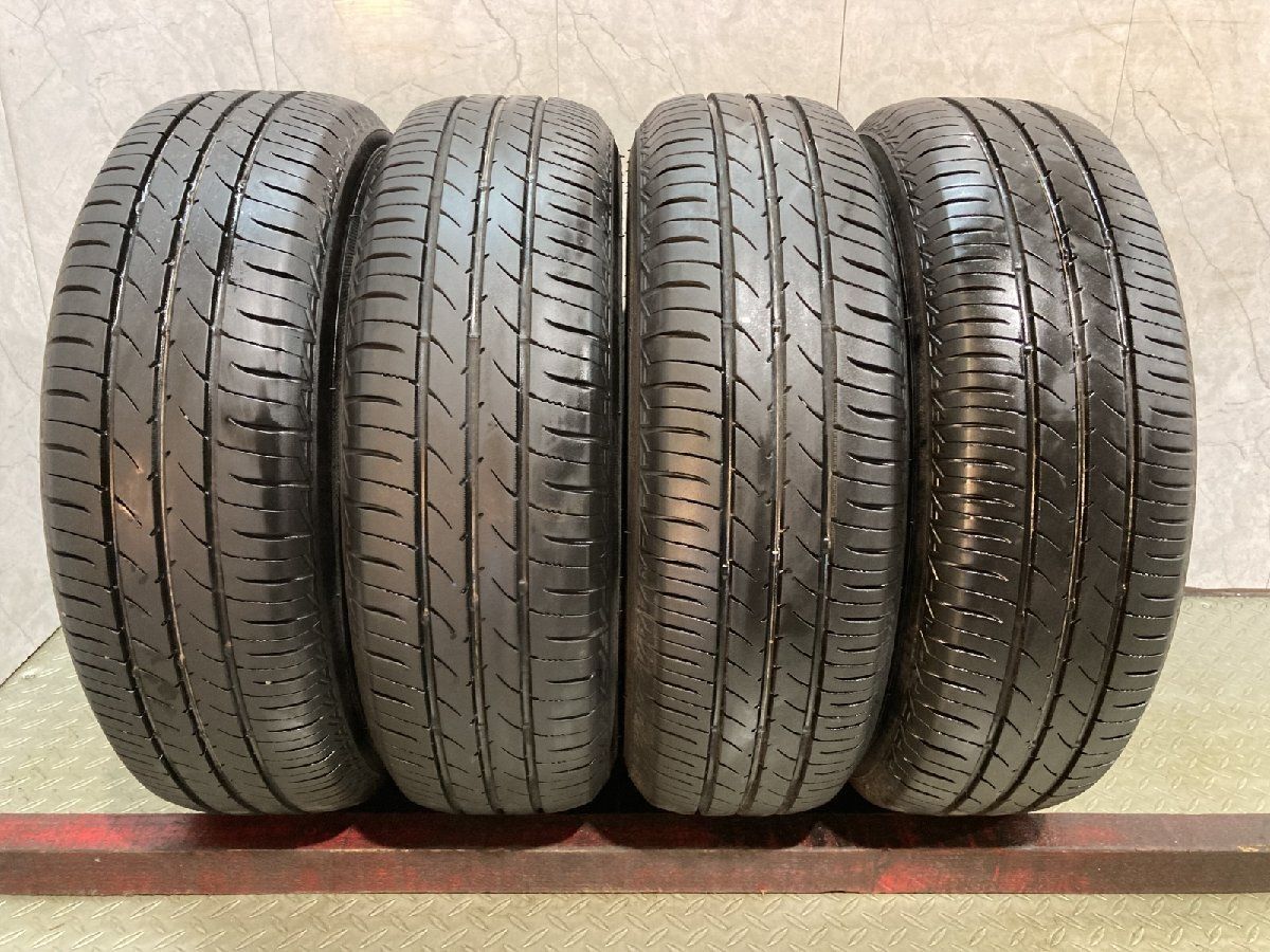 TOYO NANOENERGY 3 PLUS 185/70R14 14インチ 夏タイヤ 4本 22年製 バリ溝 ノート オリオン カローラアクシオ GB3フリード等　(KTP102)
