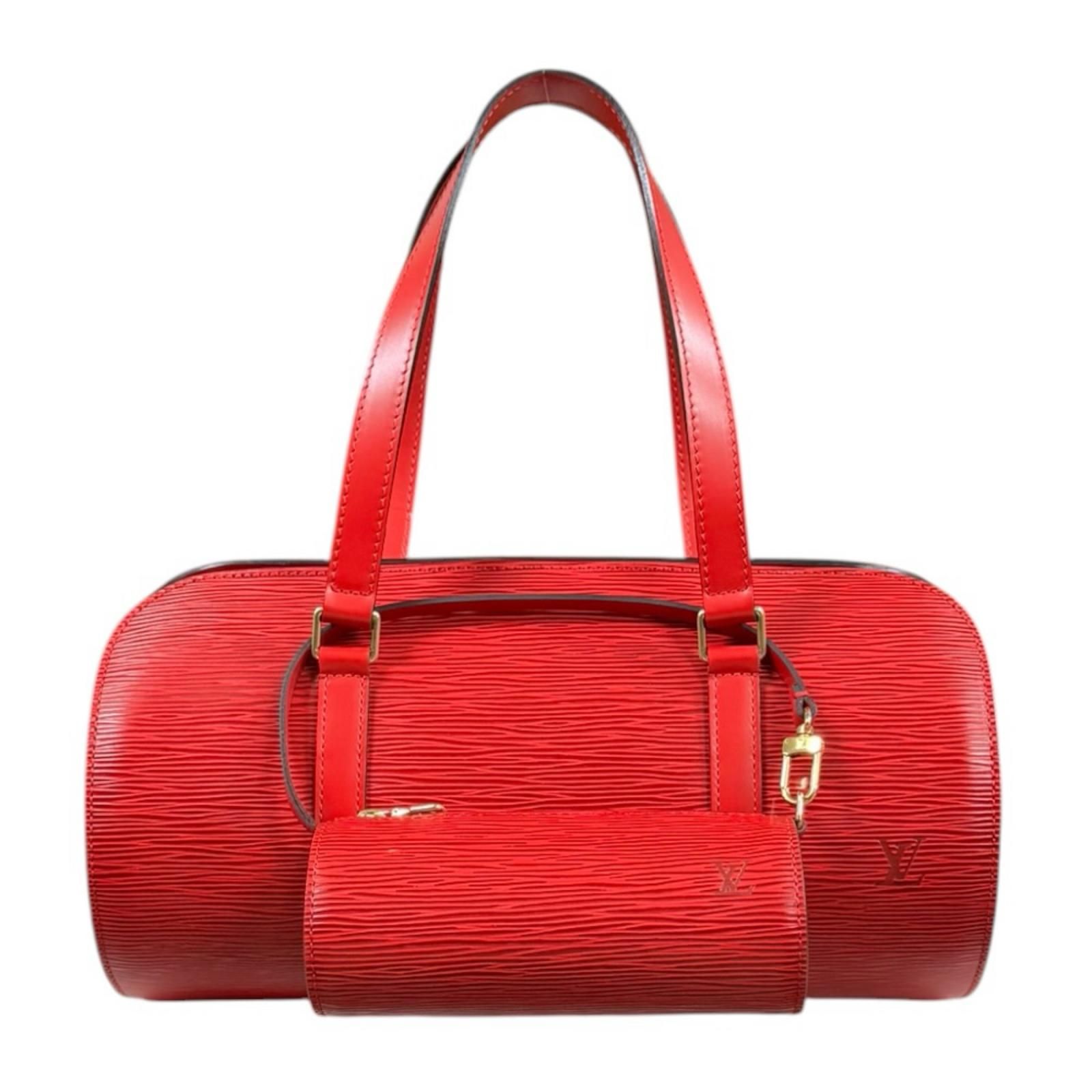 ルイヴィトン スフロ エピ ハンドバッグ エピレザー M52227 レッド レディース LOUIS VUITTON 中古 ルイヴィトン ルイ ヴィトン