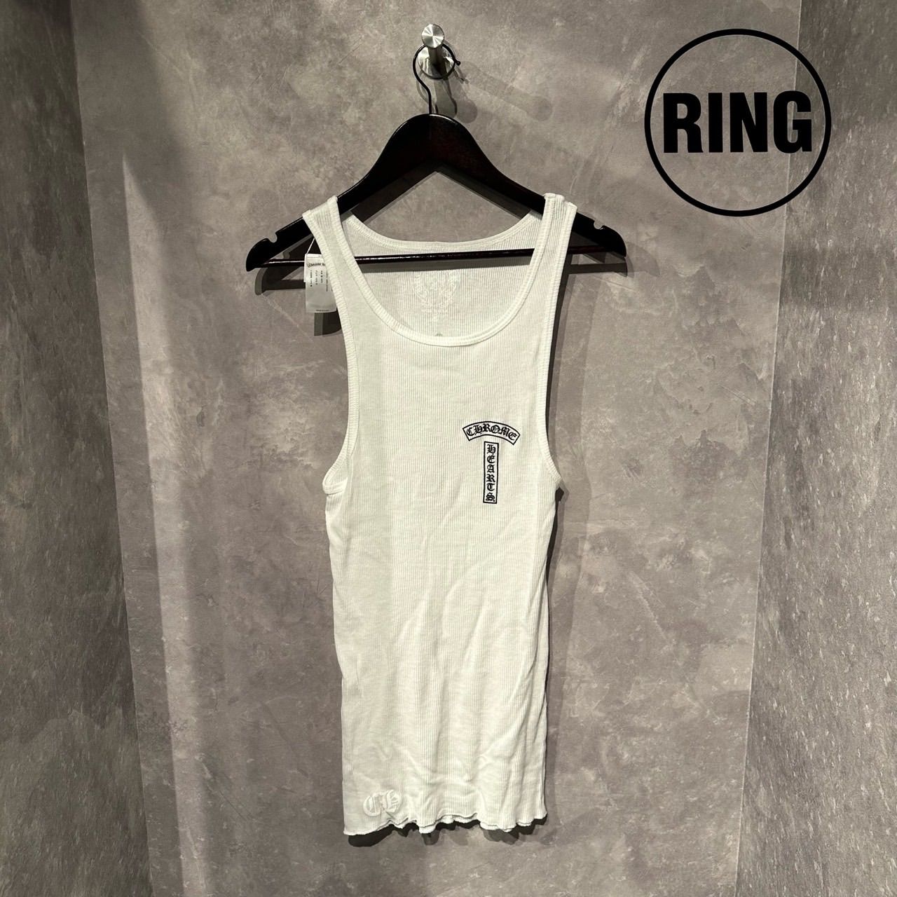 Chrome Hearts T-bar TANK WHT