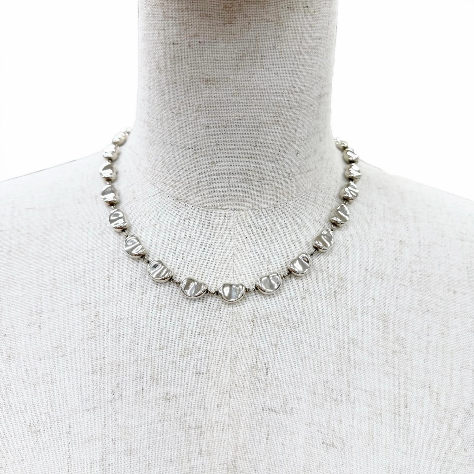 美品☆TIFFANY&Co. ティファニー エルサペレッティ ビーン デザイン 