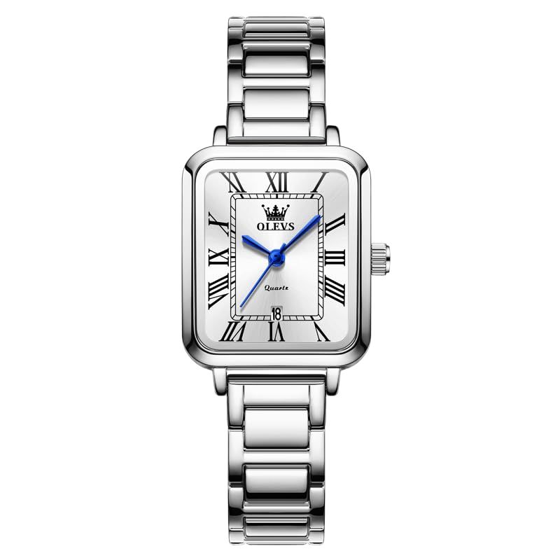 【新品】 OLEVS 腕時計 レディース クオーツ シンプルでエレガント 女性 夜光 プレゼント watch for women ホワイト