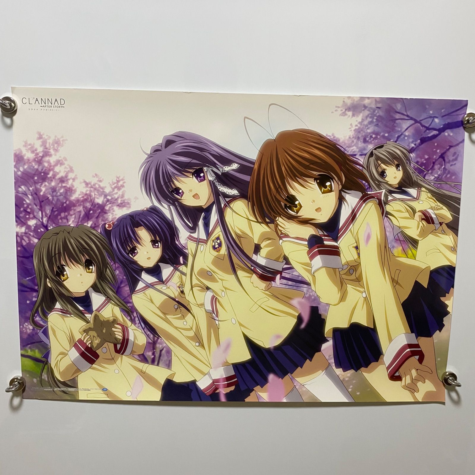 レア【５枚セット】CLANNAD　₋クラナド₋　B2　ポスター　KEY　た25 CLANNAD クラナド B2ポスター #1395 - メルカリ