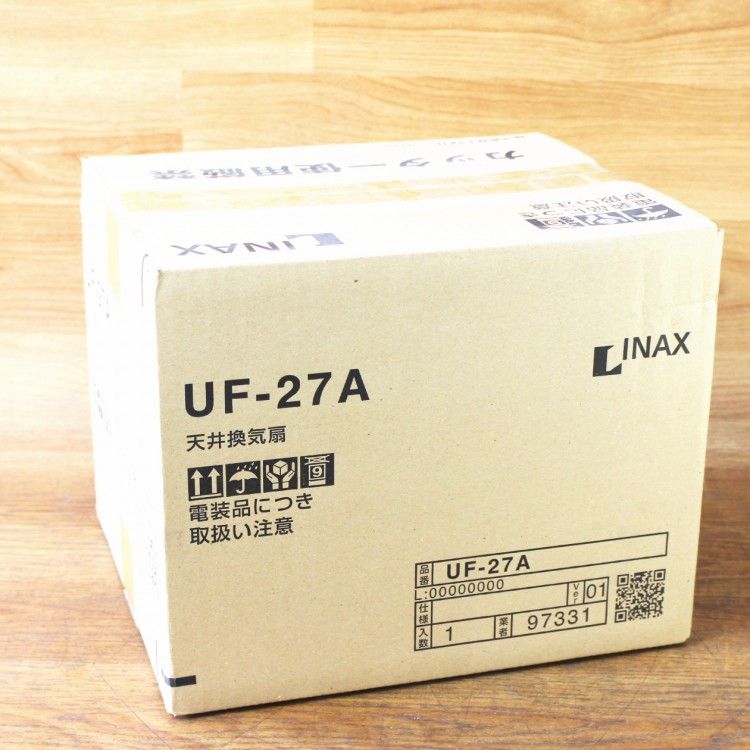 INAX/イナックス/リクシル UF-27A ダクト用天井換気扇 浴室用 口径φ100ｍｍ