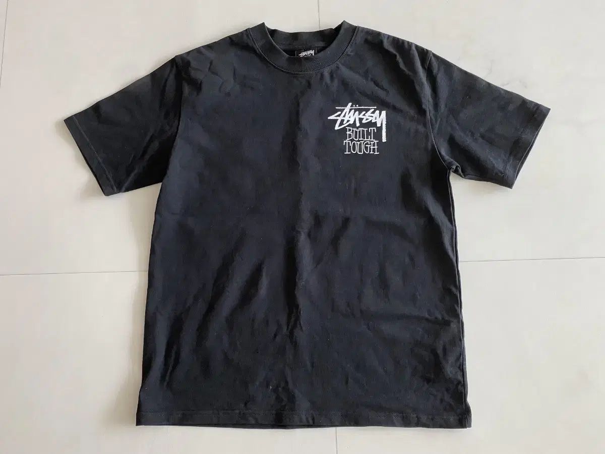 正規品/S STUSSY ステューシー ビルト タフ Teddy Bear 半袖 Tシャツ ブラック