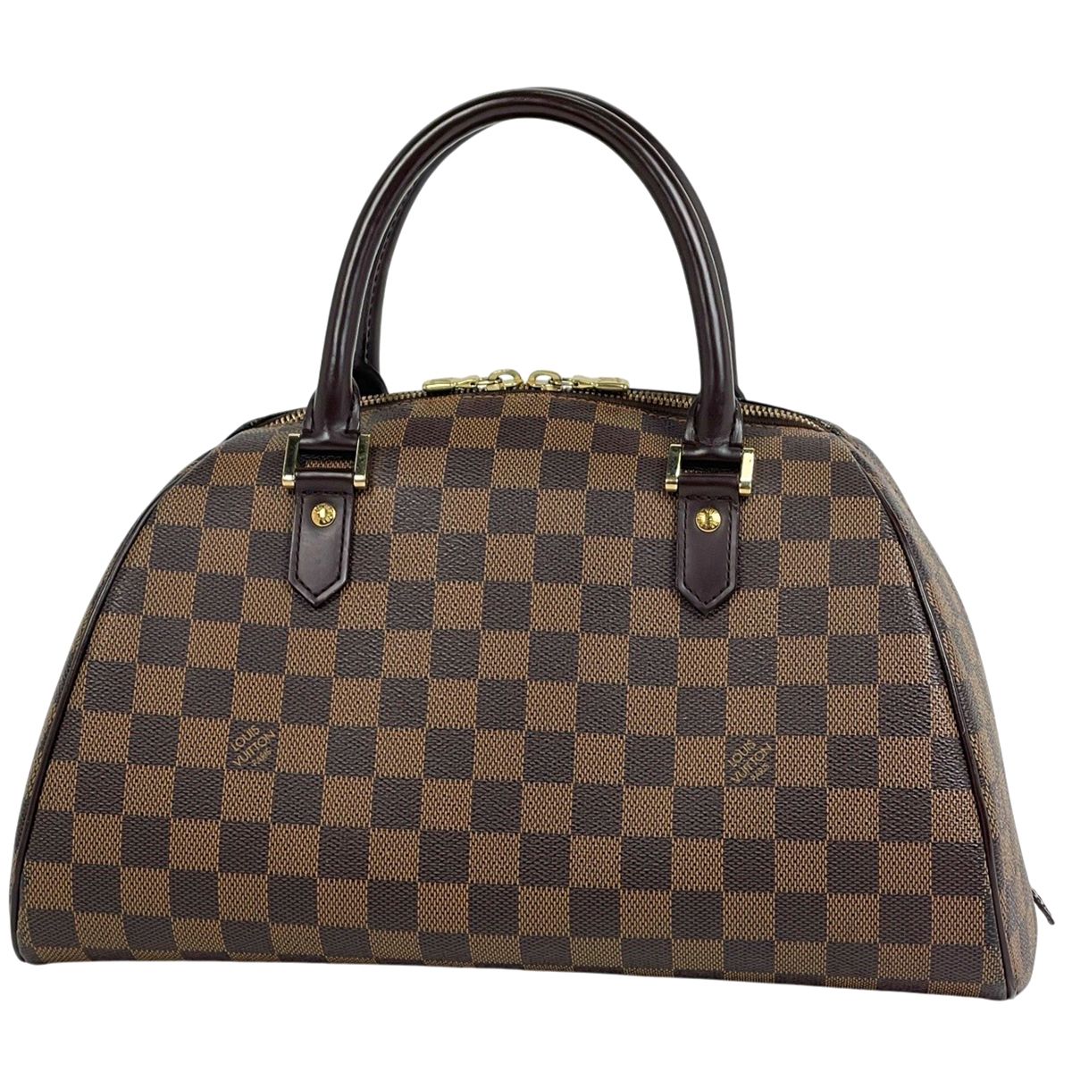 ルイ・ヴィトン Louis Vuitton リベラMM 手提げ ミニボストンバッグ ハンドバッグ ダミエ ブラウン N41434 レディース 【中古】