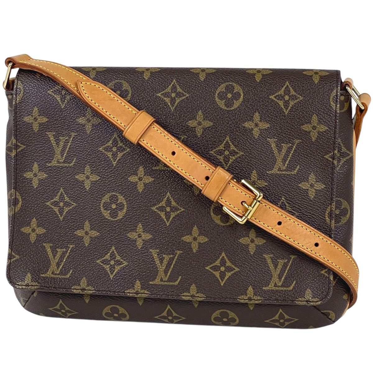 ルイ・ヴィトン Louis Vuitton ミュゼット タンゴ ショルダーバッグ モノグラム ブラウン M51257 レディース 【中古】