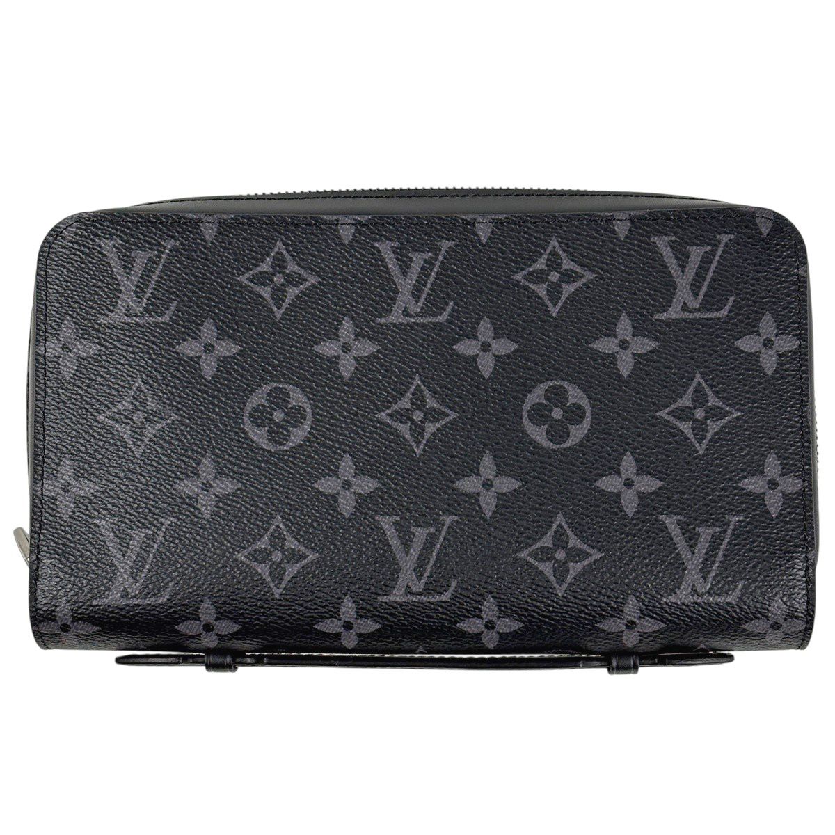 ルイ・ヴィトン Louis Vuitton ジッピーXL ラウンドファスナー 長財布 モノグラムエクリプス ノワール(ブラック) M61698 メンズ 【中古】