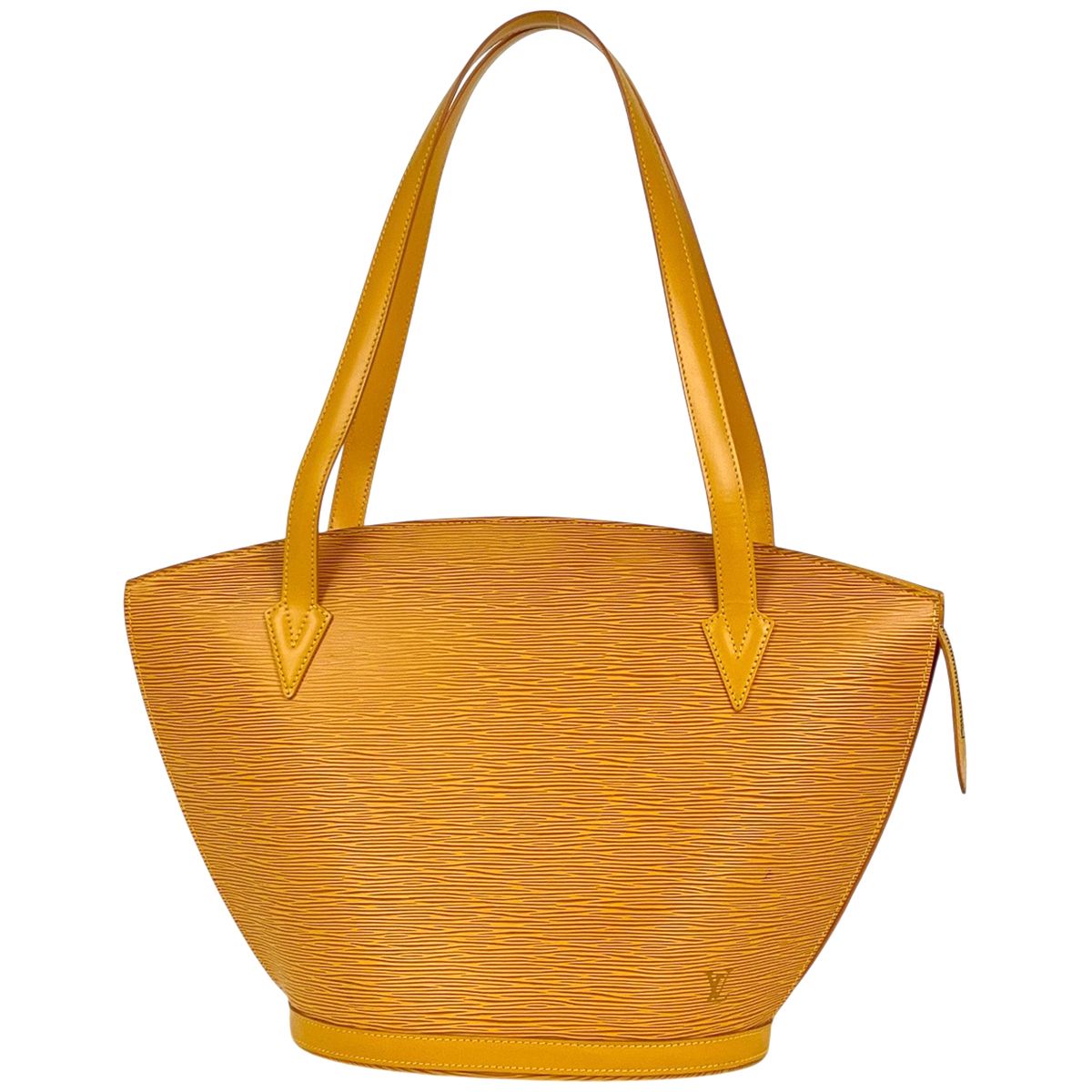 ルイ・ヴィトン Louis Vuitton サンジャック ショッピング トートバッグ エピ タッシリイエロー M52269 レディース 【中古】