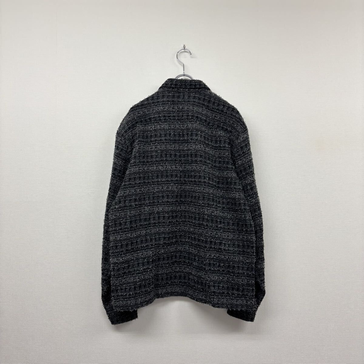 26ss 2026 極美品 SUPREME シュプリーム Boucle Zip Up Shirt ブークレ