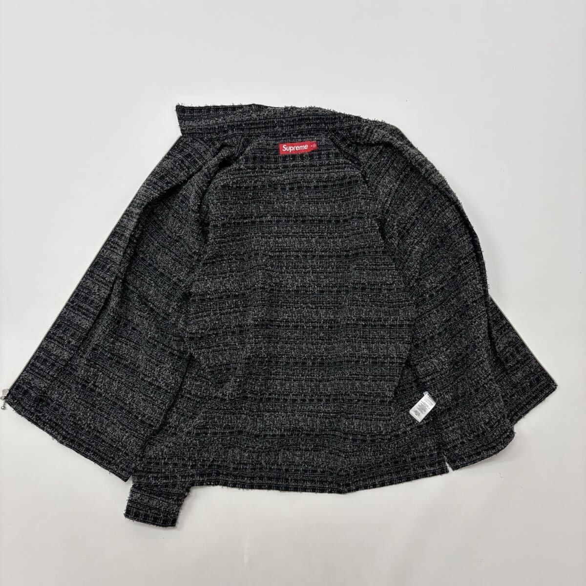 26ss 2026 極美品 SUPREME シュプリーム Boucle Zip Up Shirt ブークレ