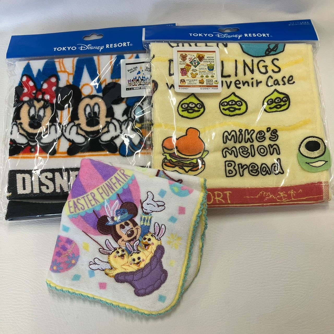 新品・未使用】東京ディズニーリゾート タオル・ハンカチセット