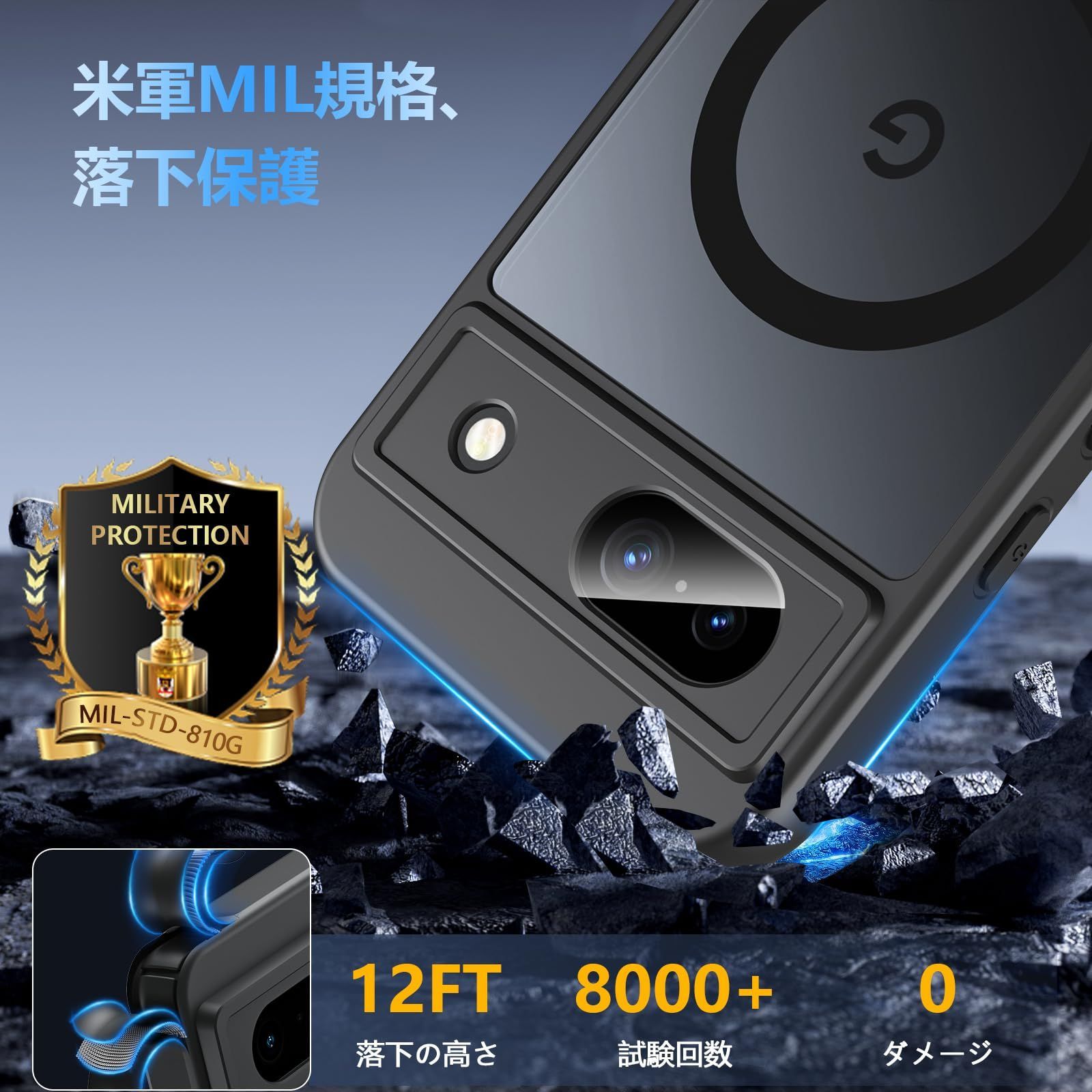特価商品 8a カバー 全面保護 8a 耐衝撃 ピクセル レンズ保護 グーグル 